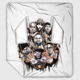 Плед с рукавами Wu-Tang Clan: в Ухте, 100% полиэстер | Закругленные углы, все края обработаны. Ткань не мнется и не растягивается. Размер 170*145 | genius gza | method man | razor rza | wu tang | wu tang clan | ву танг клан | гангста рэп | гангстеры | девяти человек | музыка | хип хоп