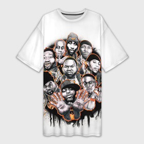 Платье-футболка 3D Wu Tang Clan.: в Ухте,  |  | genius gza | method man | razor rza | wu tang | wu tang clan | ву танг клан | гангста рэп | гангстеры | девяти человек | музыка | хип хоп