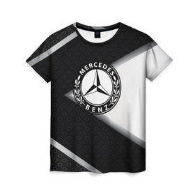 Женская футболка 3D Mercedes-Benz: в Ухте, 100% полиэфир ( синтетическое хлопкоподобное полотно) | прямой крой, круглый вырез горловины, длина до линии бедер | amg | auto | bmw | hyundai | jdm | lexus | mazda | mercedes | mitsubishi | nissan | porsche | sport | subaru | авто | автомобильные | бмв | бренд | киа | лексус | мазда | марка | мерседес | ниссан | порше | субару | тесла