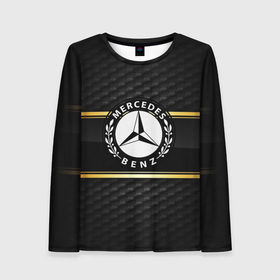 Женский лонгслив 3D Mercedes-Benz: в Ухте, 100% полиэстер | длинные рукава, круглый вырез горловины, полуприлегающий силуэт | amg | auto | bmw | hyundai | jdm | lexus | mazda | mercedes | mitsubishi | nissan | porsche | sport | subaru | авто | автомобильные | бмв | бренд | киа | лексус | мазда | марка | мерседес | ниссан | порше | субару | тесла