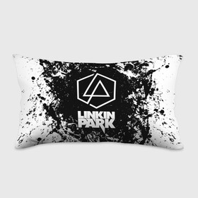 Подушка 3D антистресс с принтом LINKIN PARK [2] в Ухте, наволочка — 100% полиэстер, наполнитель — вспененный полистирол | состоит из подушки и наволочки на молнии | linkin | linkin park | music | park | rock | линкин | линкин парк | музыка | парк | рок