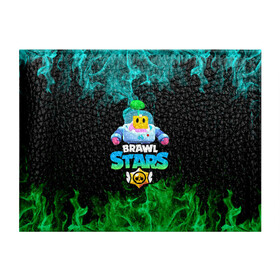Обложка для студенческого билета с принтом Sprout Brawl Stars в Ухте, натуральная кожа | Размер: 11*8 см; Печать на всей внешней стороне | brawl | brawl stars | sprout | бравл | бравл старс | росток | спраут | спраут brawl stars | спроут