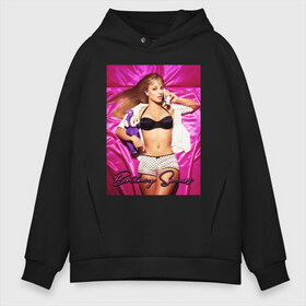 Мужское худи Oversize хлопок с принтом Britney Spears в Ухте, френч-терри — 70% хлопок, 30% полиэстер. Мягкий теплый начес внутри —100% хлопок | боковые карманы, эластичные манжеты и нижняя кромка, капюшон на магнитной кнопке | britney | britneyspears | icon | jean | pop | princess | spears | usa | бритни | бритниспирс | джин | поп | работа | спирс | сша