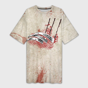 Платье-футболка 3D Кошмар на Улице Вязов: в Ухте, | | a nightmare on elm street | freddy krueger | vdzabma | фредди крюгер