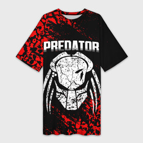 Платье-футболка 3D PREDATOR: в Ухте,  |  | aliens | avp | black | cinema | predator | кино | фильм хищник | фильмы | хищник | чёрный | чужой