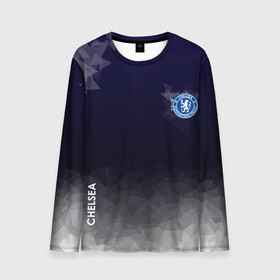 Мужской лонгслив 3D с принтом Chelsea в Ухте, 100% полиэстер | длинные рукава, круглый вырез горловины, полуприлегающий силуэт | Тематика изображения на принте: atletico | barcelona | borussia | chelsea | cristiano | football | juventus | manchester city | manchester united | messi | real madrid | ronaldo | sport | спорт | футбол