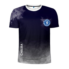 Мужская футболка 3D спортивная с принтом Chelsea в Ухте, 100% полиэстер с улучшенными характеристиками | приталенный силуэт, круглая горловина, широкие плечи, сужается к линии бедра | Тематика изображения на принте: atletico | barcelona | borussia | chelsea | cristiano | football | juventus | manchester city | manchester united | messi | real madrid | ronaldo | sport | спорт | футбол
