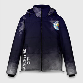 Мужская зимняя куртка 3D с принтом Manchester City в Ухте, верх — 100% полиэстер; подкладка — 100% полиэстер; утеплитель — 100% полиэстер | длина ниже бедра, свободный силуэт Оверсайз. Есть воротник-стойка, отстегивающийся капюшон и ветрозащитная планка. 

Боковые карманы с листочкой на кнопках и внутренний карман на молнии. | atletico | barcelona | borussia | chelsea | cristiano | football | juventus | manchester city | manchester united | messi | real madrid | ronaldo | sport | спорт | футбол