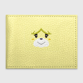 Обложка для студенческого билета с принтом Isabelle в Ухте, натуральная кожа | Размер: 11*8 см; Печать на всей внешней стороне | animal crossing | isabelle | tom nook | энимал кроссинг