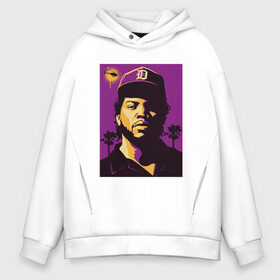 Мужское худи Oversize хлопок с принтом Ice Cube в Ухте, френч-терри — 70% хлопок, 30% полиэстер. Мягкий теплый начес внутри —100% хлопок | боковые карманы, эластичные манжеты и нижняя кромка, капюшон на магнитной кнопке | Тематика изображения на принте: 2pac | black | compton | dog | dr dre | hip hop | ice cube | nwa | rap | snoop dogg | west coast | westside | айс кьюб | гангстер | голос улиц | микрофон | музыка | рифма | рэп | рэпер | хип хоп