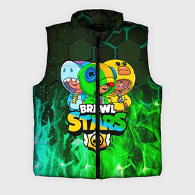 Мужской жилет утепленный 3D Brawl Stars Leon Trio: в Ухте,  |  | brawl stars | brawl stars leon | leon | leon green | leon sally | leon shark | бравл старс | леон | леон акула | леон огонь | леон салли | леон старс
