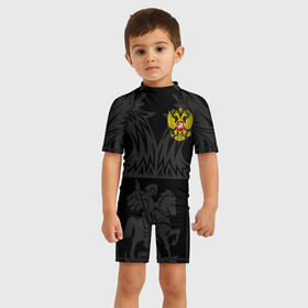 Детский купальный костюм 3D РОССИЯ: в Ухте, Полиэстер 85%, Спандекс 15% | застежка на молнии на спине | eagle | flag | russia | герб россии | двухглавый орёл | орёл | рашка | россия | рф | триколор | флаг | флаг россии