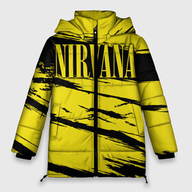Женская зимняя куртка 3D с принтом Nirvana в Ухте, верх — 100% полиэстер; подкладка — 100% полиэстер; утеплитель — 100% полиэстер | длина ниже бедра, силуэт Оверсайз. Есть воротник-стойка, отстегивающийся капюшон и ветрозащитная планка. 

Боковые карманы с листочкой на кнопках и внутренний карман на молнии | bleach | blew | cobain | dave | geffen | hormoaning | in utero | incesticide | krist | kurt | nevermind | nirvana | novoselic | rock | vevo | геффен | курт кобейн | нирвана | рок