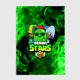 Постер с принтом Brawl Stars TRIO в Ухте, 100% бумага
 | бумага, плотность 150 мг. Матовая, но за счет высокого коэффициента гладкости имеет небольшой блеск и дает на свету блики, но в отличии от глянцевой бумаги не покрыта лаком | 8 bit | 8 бит | bibi | brawl | brawl stars | crow | leon | spike | sprout | stars | бравл | бравл старс | браво старс | игра | компьютерная | кров | леон | онлайн | старс