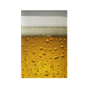 Обложка для паспорта матовая кожа с принтом ПИВО в Ухте, натуральная матовая кожа | размер 19,3 х 13,7 см; прозрачные пластиковые крепления | beer | textures | бир | напитки | пенное | текстуры | фон