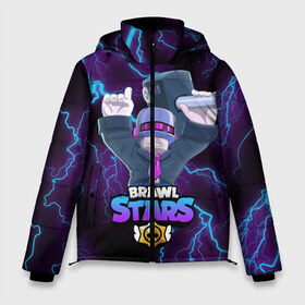 Мужская зимняя куртка 3D с принтом BRAWL STARS DJ FRANK в Ухте, верх — 100% полиэстер; подкладка — 100% полиэстер; утеплитель — 100% полиэстер | длина ниже бедра, свободный силуэт Оверсайз. Есть воротник-стойка, отстегивающийся капюшон и ветрозащитная планка. 

Боковые карманы с листочкой на кнопках и внутренний карман на молнии. | 8 bit | 8 бит | bibi | brawl | brawl stars | crow | dj frank | leon | spike | sprout | stars | бравл | бравл старс | браво старс | игра | компьютерная | кров | леон | онлайн | старс