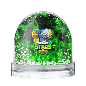 Снежный шар Brawl Stars TRIO: в Ухте, Пластик | Изображение внутри шара печатается на глянцевой фотобумаге с двух сторон | 8 bit | 8 бит | bibi | brawl | brawl stars | crow | leon | spike | sprout | stars | бравл | бравл старс | браво старс | игра | компьютерная | кров | леон | онлайн | старс