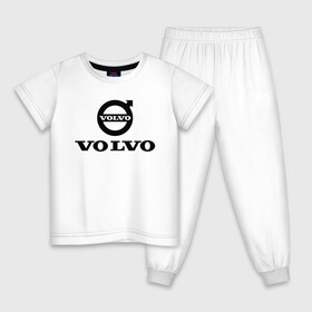 Детская пижама хлопок с принтом VOLVO. в Ухте, 100% хлопок |  брюки и футболка прямого кроя, без карманов, на брюках мягкая резинка на поясе и по низу штанин
 | abstract | auto | brand | car | geometry | sport | texture | volvo | абстракция | авто | автомобильные | бренд | вольва | вольво | геометрия | классика | машины | модные | спорт | стиль | текстура