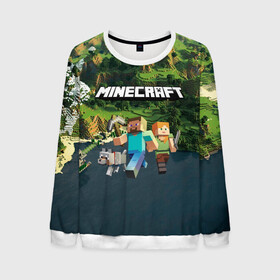 Мужской свитшот 3D с принтом Minecraft. в Ухте, 100% полиэстер с мягким внутренним слоем | круглый вырез горловины, мягкая резинка на манжетах и поясе, свободная посадка по фигуре | craft | game | mine | minecraft | minecraftmemories | pixel | tnt | twitter | блок | динамит | игра | красный блок | майнкрафт | маркус перссон | пиксель | ремесло | тротил | шахта