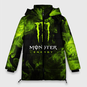 Женская зимняя куртка 3D с принтом MONSTER ENERGY в Ухте, верх — 100% полиэстер; подкладка — 100% полиэстер; утеплитель — 100% полиэстер | длина ниже бедра, силуэт Оверсайз. Есть воротник-стойка, отстегивающийся капюшон и ветрозащитная планка. 

Боковые карманы с листочкой на кнопках и внутренний карман на молнии | black monster | bmx | claw | cybersport | energy | monster | monster energy | moto | motocross | race | sport | киберспорт | когти | монстер энерджи | монстр | мото | мотокросс | ралли | скейтбординг | спорт | т | энергия
