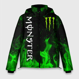 Мужская зимняя куртка 3D с принтом MONSTER ENERGY в Ухте, верх — 100% полиэстер; подкладка — 100% полиэстер; утеплитель — 100% полиэстер | длина ниже бедра, свободный силуэт Оверсайз. Есть воротник-стойка, отстегивающийся капюшон и ветрозащитная планка. 

Боковые карманы с листочкой на кнопках и внутренний карман на молнии. | black monster | bmx | claw | cybersport | energy | monster | monster energy | moto | motocross | race | sport | киберспорт | когти | монстер энерджи | монстр | мото | мотокросс | ралли | скейтбординг | спорт | т | энергия