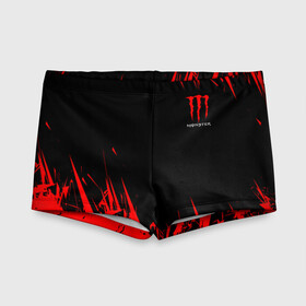 Детские купальные плавки 3D с принтом MONSTER ENERGY |  МОНСТЕР ЭНЕРДЖИ (Z) в Ухте, Полиэстер 85%, Спандекс 15% | Слитный крой, подклад по переду изделия, узкие бретели | Тематика изображения на принте: black monster | bmx | claw | cybersport | energy | monster | monster energy | moto | motocross | race | sport | киберспорт | когти | монстер энерджи | монстр | мото | мотокросс | ралли | скейтбординг | спорт | т | энергия