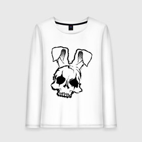 Женский лонгслив хлопок Череп Зайца: в Ухте, 100% хлопок |  | shaman | skull | вождь | гот | дух | кладбище | крылья | мертвец | мертвый | панк | перья | рок | скелет | череп | шаман | эмо