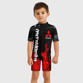 Детский купальный костюм 3D MITSUBISHI SPORT: в Ухте, Полиэстер 85%, Спандекс 15% | застежка на молнии на спине | mitsubishi | sport | митсубиси | митсубиши | спорт