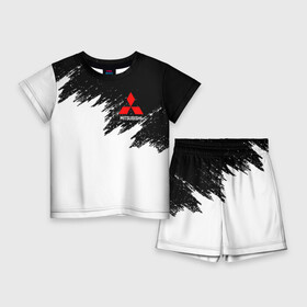 Детский костюм с шортами 3D с принтом MITSUBISHI SPORT в Ухте,  |  | mitsubishi | sport | митсубиси | митсубиши | спорт