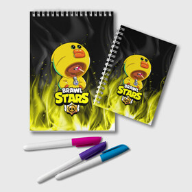 Блокнот с принтом Brawl Stars SALLY LEON в Ухте, 100% бумага | 48 листов, плотность листов — 60 г/м2, плотность картонной обложки — 250 г/м2. Листы скреплены удобной пружинной спиралью. Цвет линий — светло-серый
 | 8 bit | 8 бит | bibi | brawl | brawl stars | crow | leon | spike | sprout | stars | бравл | бравл старс | браво старс | игра | компьютерная | кров | леон | онлайн | старс