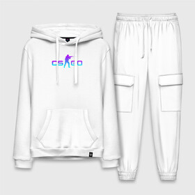 Мужской костюм хлопок с толстовкой с принтом CS GO NEON | КС ГО НЕОН в Ухте,  |  | Тематика изображения на принте: astralis | awp | counter strike | cs go | cs go global offensive | cs:go | faze clan | hyper beast | team liquid | астралис | кс го | тим ликвид | фейз клан | хайпер бист