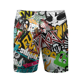 Мужские шорты спортивные Стикеры: в Ухте,  |  | английский | арт | знаки | значки | логотипы | много | надписи | собрание | стикер | череп