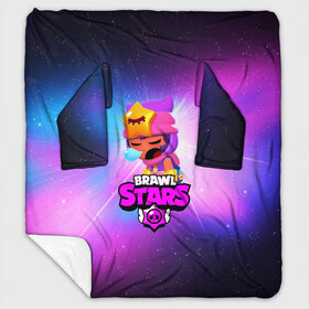 Плед с рукавами с принтом BRAWL STARSSANDY в Ухте, 100% полиэстер | Закругленные углы, все края обработаны. Ткань не мнется и не растягивается. Размер 170*145 | 8 | 8 bit | bibi | brawl stars | brock | bull | crow | dinomike | el primo | leon | mobile game | mr.p | nita | poko | ricochet | stars | tara | бравл старс | ворон | леон | мобильные игры
