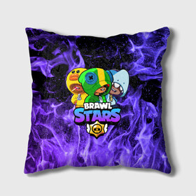 Подушка 3D с принтом Brawl Stars TRIO в Ухте, наволочка – 100% полиэстер, наполнитель – холлофайбер (легкий наполнитель, не вызывает аллергию). | состоит из подушки и наволочки. Наволочка на молнии, легко снимается для стирки | 8 bit | 8 бит | bibi | brawl | brawl stars | crow | leon | spike | sprout | stars | бравл | бравл старс | браво старс | игра | компьютерная | кров | леон | онлайн | старс