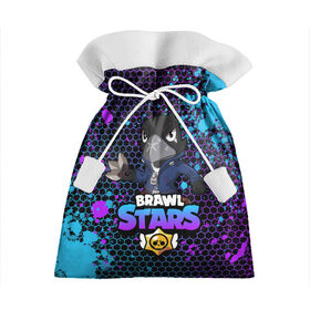 Подарочный 3D мешок с принтом Brawl Stars CROW в Ухте, 100% полиэстер | Размер: 29*39 см | 8 bit | 8 бит | bibi | brawl | brawl stars | crow | leon | spike | sprout | stars | бравл | бравл старс | браво старс | игра | компьютерная | кров | леон | онлайн | старс