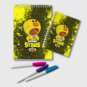 Блокнот с принтом Brawl Stars SALLY LEON в Ухте, 100% бумага | 48 листов, плотность листов — 60 г/м2, плотность картонной обложки — 250 г/м2. Листы скреплены удобной пружинной спиралью. Цвет линий — светло-серый
 | 8 bit | 8 бит | bibi | brawl | brawl stars | crow | leon | spike | sprout | stars | бравл | бравл старс | браво старс | игра | компьютерная | кров | леон | онлайн | старс