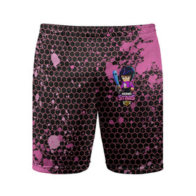 Мужские шорты спортивные с принтом Brawl Stars BIBI в Ухте,  |  | 8 bit | 8 бит | bibi | brawl | brawl stars | crow | leon | spike | sprout | stars | бравл | бравл старс | браво старс | игра | компьютерная | кров | леон | онлайн | старс