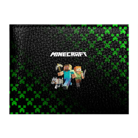 Обложка для студенческого билета с принтом MINECRAFT. в Ухте, натуральная кожа | Размер: 11*8 см; Печать на всей внешней стороне | Тематика изображения на принте: craft | game | mine | minecraft | minecraftmemories | pixel | twitter | игра | майнкрафт | маркус перссон | пиксель | ремесло | шахта