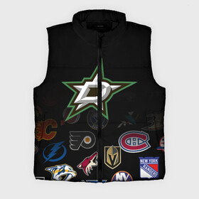 Мужской жилет утепленный 3D с принтом NHL Dallas Stars (Z) в Ухте,  |  | anaheim ducks | arizona coyotes | boston bruins | buffalo sabres | calgary flames | carolina hurricanes | chicago blackhawks | colorado | dallas stars | hockey | nhl | нхл | паттерн | спорт | хоккей