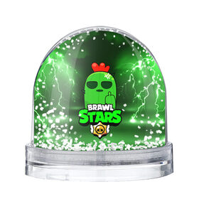 Снежный шар Brawl Stars SPIKE: в Ухте, Пластик | Изображение внутри шара печатается на глянцевой фотобумаге с двух сторон | 8 bit | 8 бит | bibi | brawl | brawl stars | crow | leon | spike | sprout | stars | бравл | бравл старс | браво старс | игра | компьютерная | кров | леон | онлайн | старс