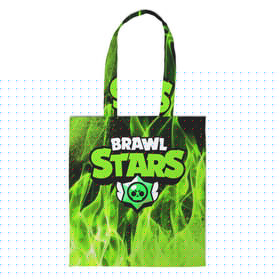Сумка 3D повседневная с принтом BRAWL STARS в Ухте, 100% полиэстер | Плотность: 200 г/м2; Размер: 34×35 см; Высота лямок: 30 см | 8 bit | barley | brawl stars | brock | bull | colt | crow | dynamike | fire | frank | jessie | leon | nita | барли | бравл старс | брок | булл | ворон | джесси | динамайк | кольт | леон | огонь | фрэнк