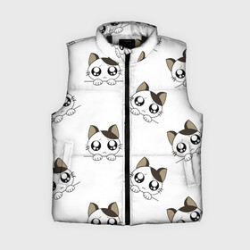 Женский жилет утепленный 3D с принтом Котята в Ухте,  |  | big picture | детские | животные | звери | картинки | котята | мультфильмы | прикольные | тренды