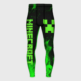 Мужские тайтсы 3D с принтом MINECRAFT CREEPER в Ухте,  |  | block | creeper | cube | minecraft | pixel | блок | геометрия | крафт | крипер | кубики | майнкрафт | пиксели