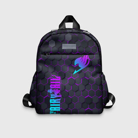 Детский рюкзак 3D Helmet Fairy tail honeycomb: в Ухте, 100% полиэстер | лямки с регулируемой длиной, сверху петелька, чтобы рюкзак можно было повесить на вешалку. Основное отделение закрывается на молнию, как и внешний карман. Внутри дополнительный карман. По бокам два дополнительных кармашка | fairy tail | аниме | фейри теил | хвост феи