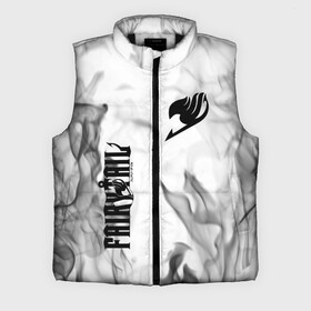 Мужской жилет утепленный 3D с принтом Helmet Fairy tail black steam в Ухте,  |  | fairy tail | аниме | фейри теил | хвост феи