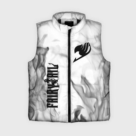 Женский жилет утепленный 3D с принтом Helmet Fairy tail black steam в Ухте,  |  | fairy tail | аниме | фейри теил | хвост феи