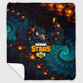 Плед с рукавами с принтом BRAWL STARSCROW в Ухте, 100% полиэстер | Закругленные углы, все края обработаны. Ткань не мнется и не растягивается. Размер 170*145 | 8 | 8 bit | bibi | brawl stars | brock | bull | crow | dinomike | el primo | leon | mobile game | mr.p | nita | poko | ricochet | stars | tara | бравл старс | ворон | леон | мобильные игры