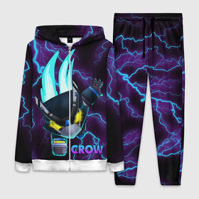 Женский костюм 3D с принтом Brawl Stars CROW в Ухте,  |  | 8 bit | 8 бит | bibi | brawl | brawl stars | crow | leon | spike | sprout | stars | бравл | бравл старс | браво старс | игра | компьютерная | кров | леон | онлайн | старс