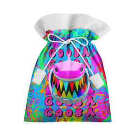 Подарочный 3D мешок с принтом 6IX9INE GOOBA в Ухте, 100% полиэстер | Размер: 29*39 см | Тематика изображения на принте: 6ix9ine | 6ix9ine  gooba | gooba | акула | сикснайн | сиксти найн | сиксти найн репер | такаши | текаши | текаши сикснайн