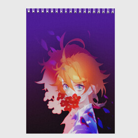 Скетчбук с принтом The Promised Neverland EMMA в Ухте, 100% бумага
 | 48 листов, плотность листов — 100 г/м2, плотность картонной обложки — 250 г/м2. Листы скреплены сверху удобной пружинной спиралью | anime | emma | mango | the promised neverland | yakusoku no neverland | аниме | манга | обещанная страна грёз | обещанный неверленд